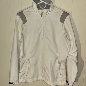 White Nike Golf Womens Half Zip